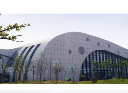 天水会议中心外景网架工程
